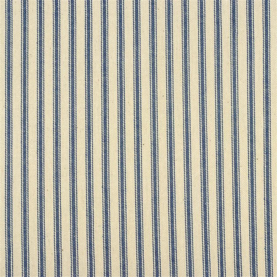 Blue Mattress Ticking Guitar Cover